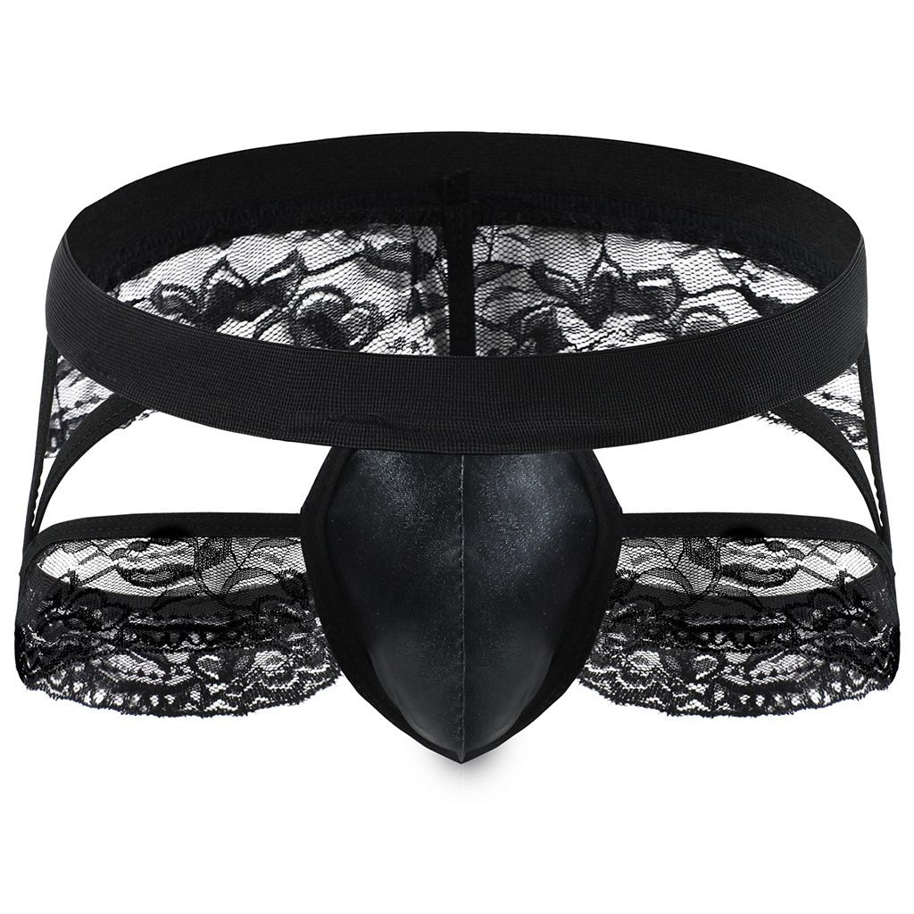 gstring pria lace hollow renda