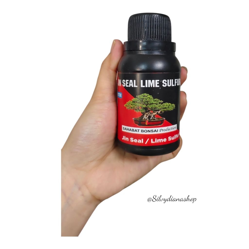 LIME SULFUR PUTIH PREMIUM 100 ML OBAT JIN BONSAI PENGAWET KAYU