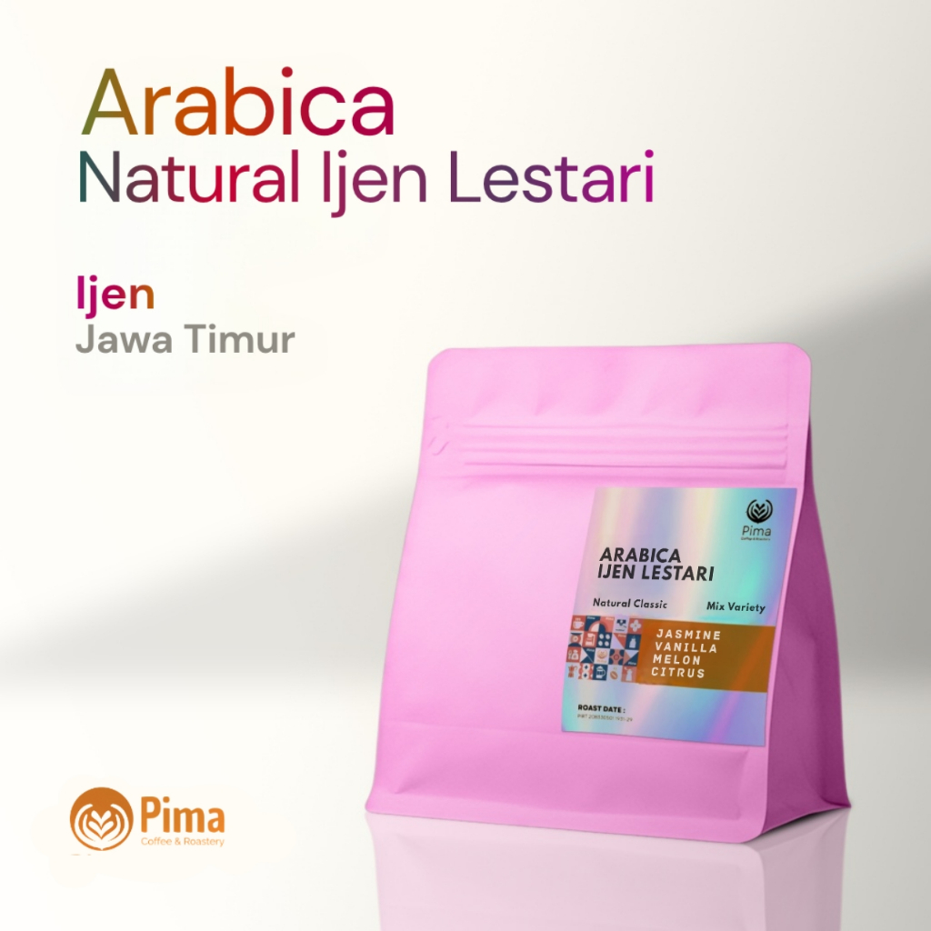 Arabica Ijen Lestari Natural Classic - Coffee Beans Filter 100gr