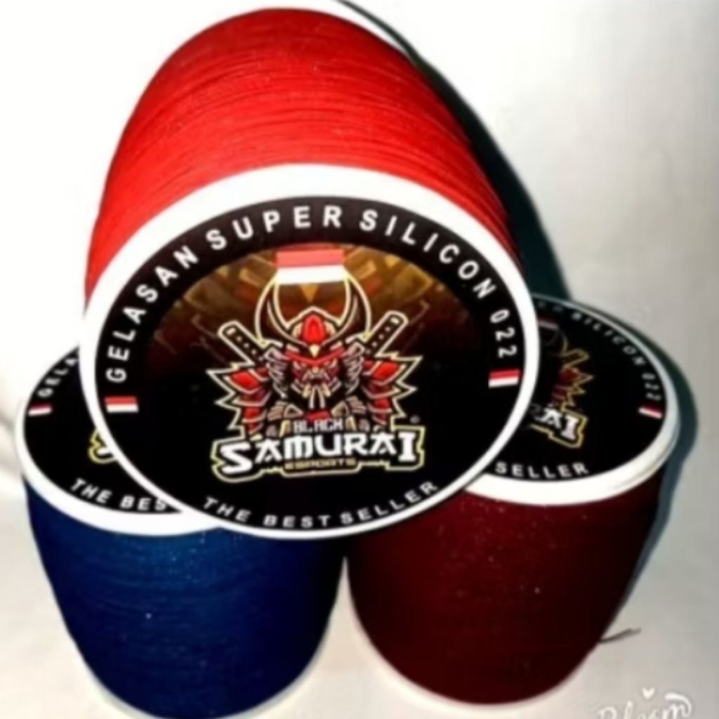 SAMURAI SENAR GELASAN 0,25 1600 YARD benang layangan sambitan aduan layang layang juara TURNAMENT ku