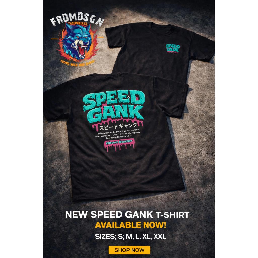 KAOS SPEED GANK PREMIUM CATOON COMBAD 24S KAOS PRIA KAOS MOTOR SPEED GANK | TARARACING ID