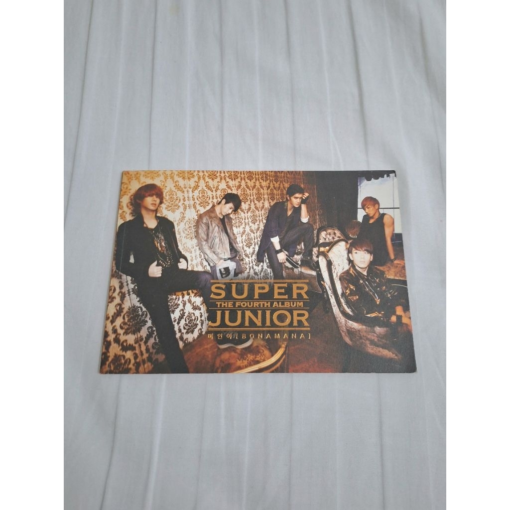 SUPER JUNIOR BONAMANA ALBUM