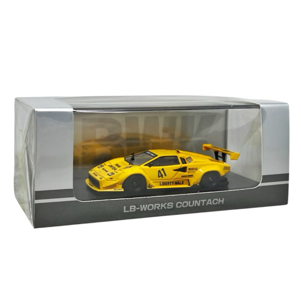 Vision 64 Lamborghini Countach LP500 LB Works Yellow