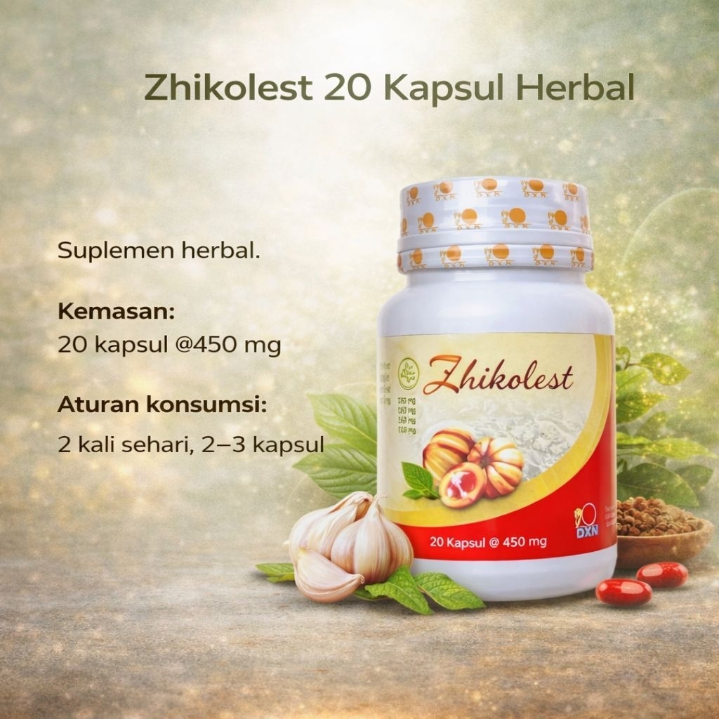 Zhikolest DXN 20 Kapsul Herbal