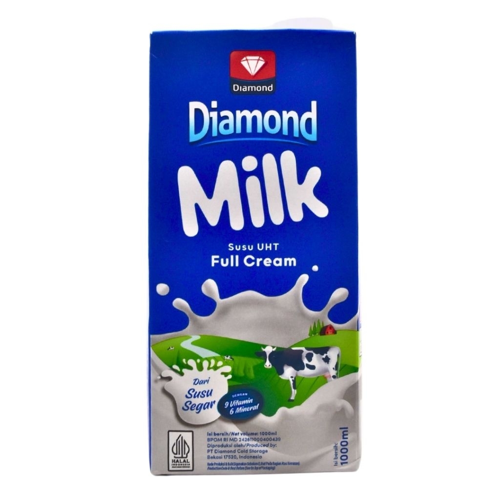 Susu Diamond Full Cream 1 Liter