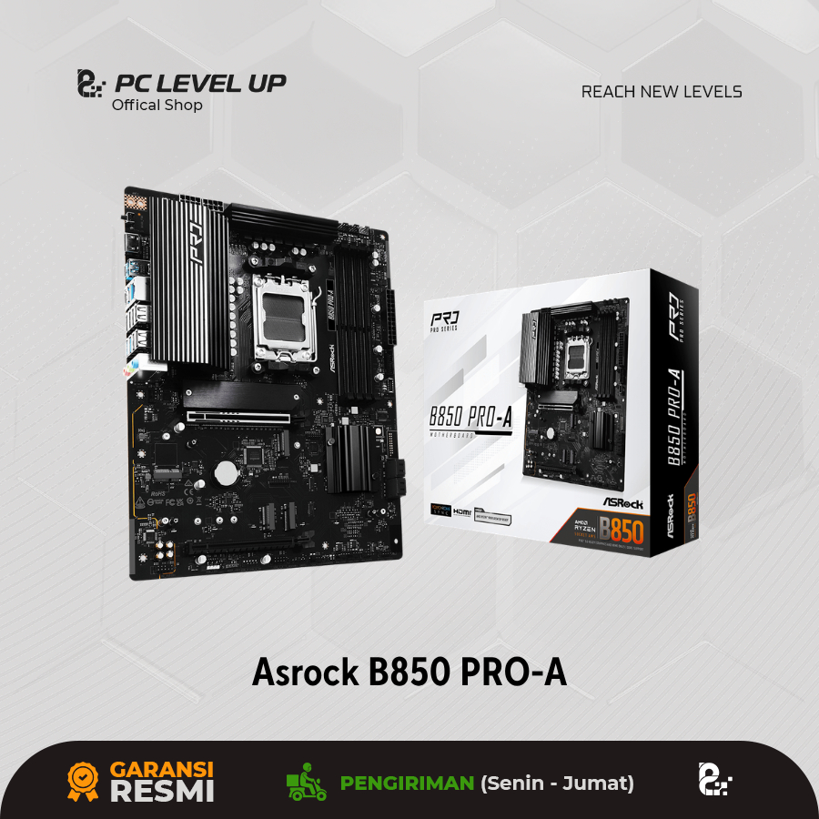 ASRock B850 Pro-A Motherboard AMD AM5 DDR5
