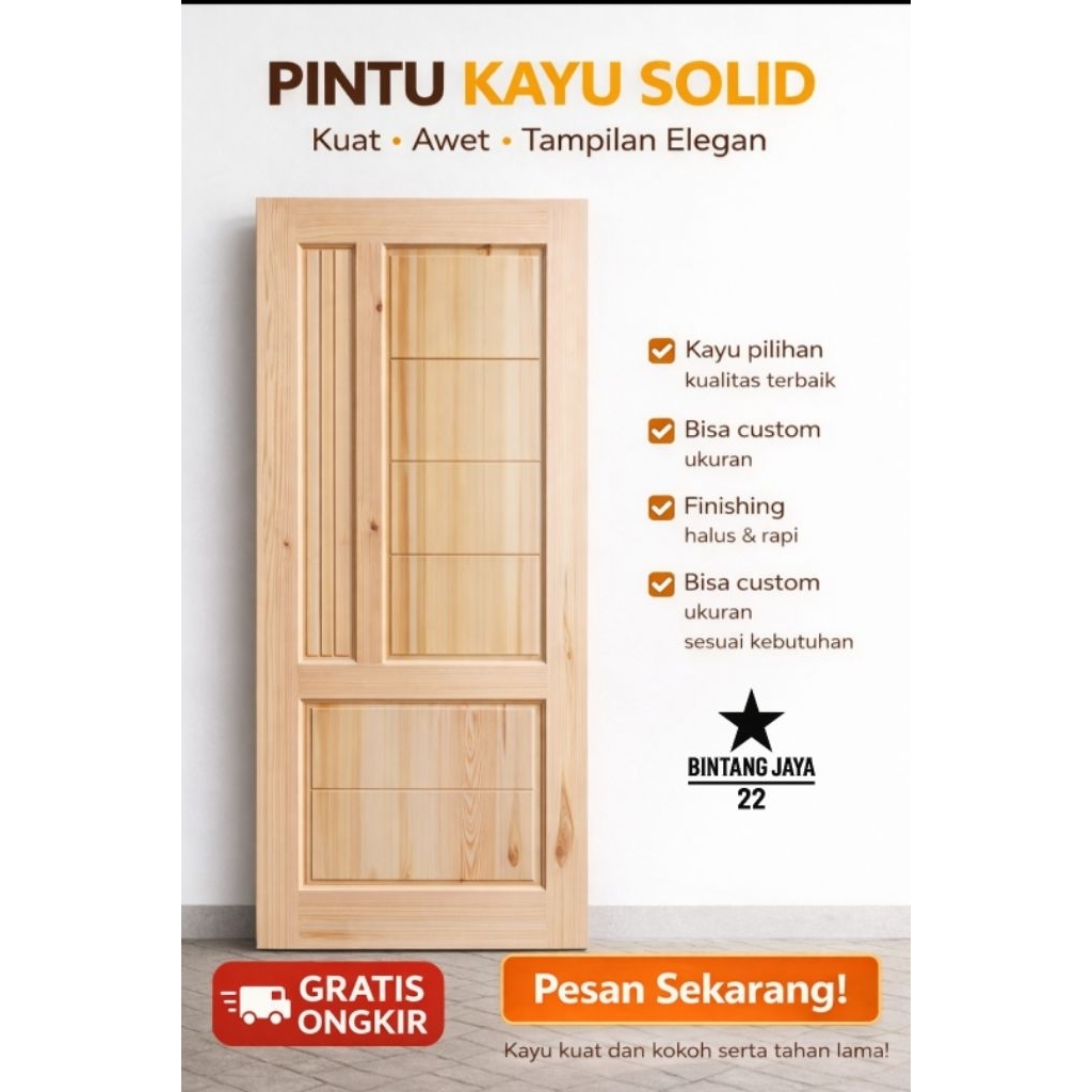 Pintu Rumah Kayu Pintu Utama Pintu Kamar Murah