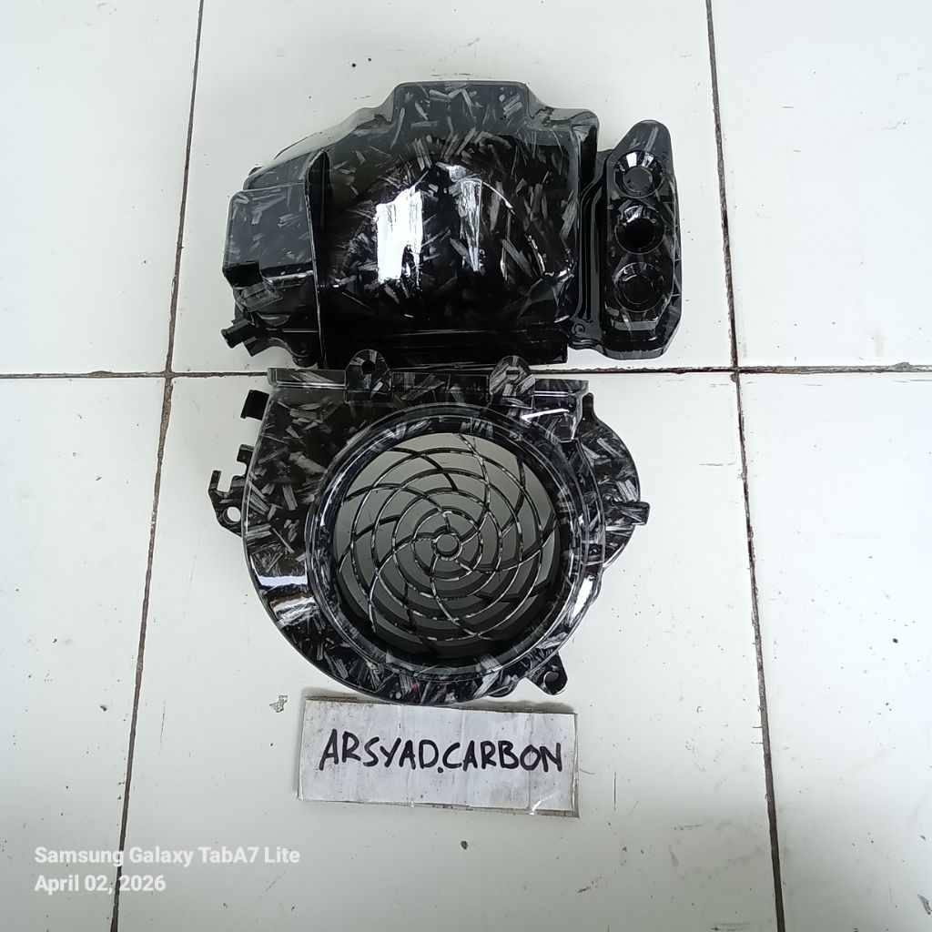COVER PAKETAN TUTUP KIPAS TUTUP BOX FILTER BEAT KARBU LAMA KARBON CLUP