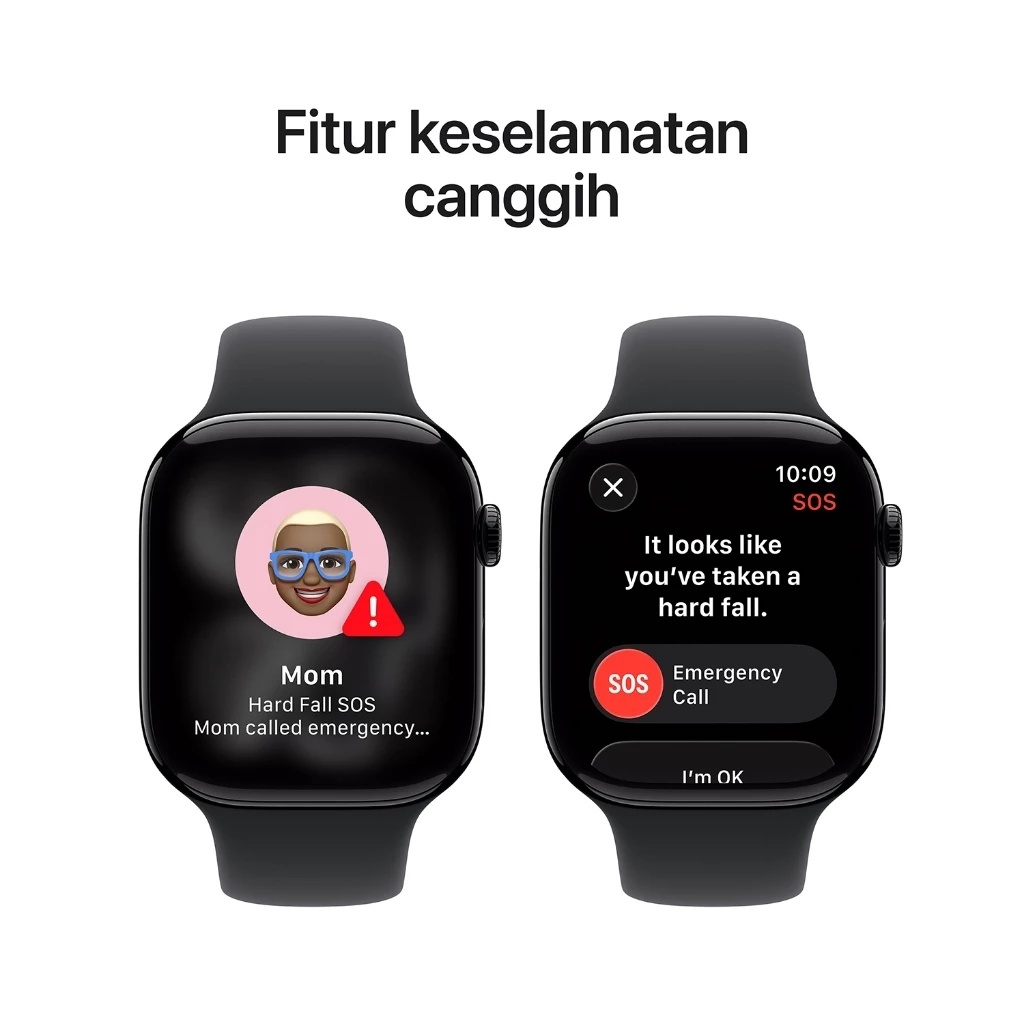 favorit [ori]apple watch series11 42mm/46mm wanita jam pintar fungsi olahraga bluetooth gps nfc