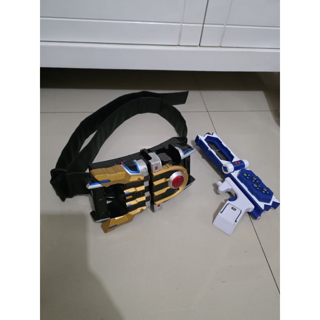 [ori] dx kamen rider kiva ixa driver & ixa riser