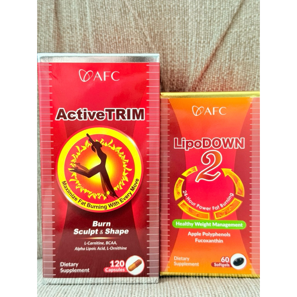 AFC active trim/ lipodown 2 fat burning suplemen kesehatan diet