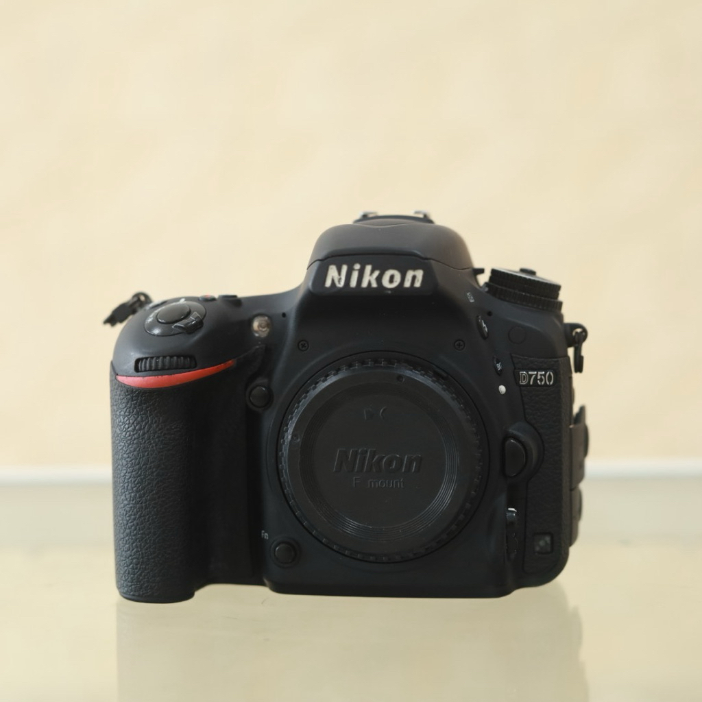 kamera dslr nikon d750 wifi body only second mulus