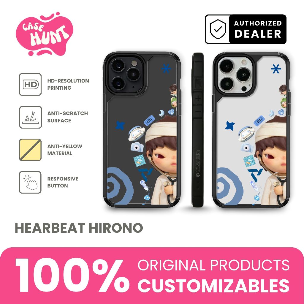 CASE HUNT Case for iPhone 17-7 Hirono Collection Magsafe Bening Anti-Kuning