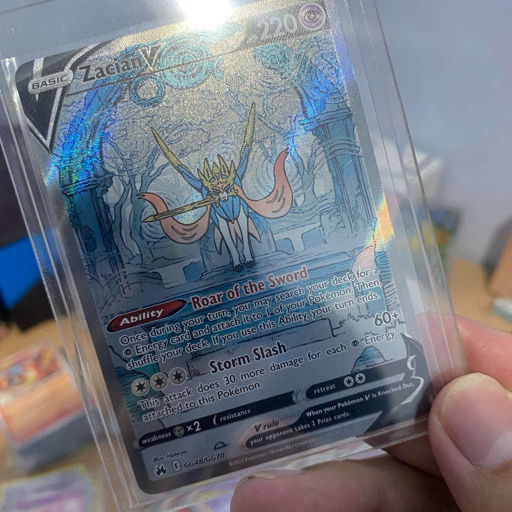 Zacian V GG48/GG70 / 225/172 SAR (s12a) TCG Pokemon English  Crown Zenith / Japan Vstar Universe 202
