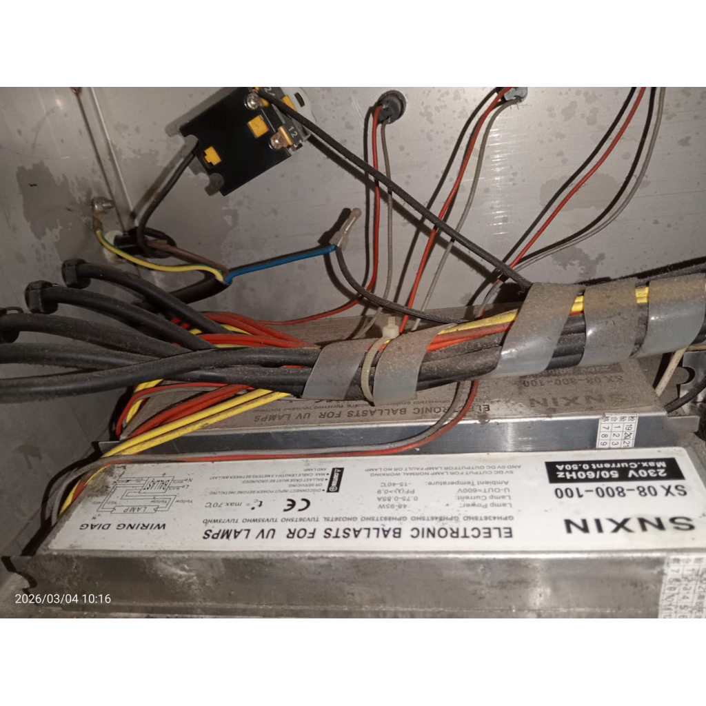balast adaptor lampu uv ultraviolet sterilizer