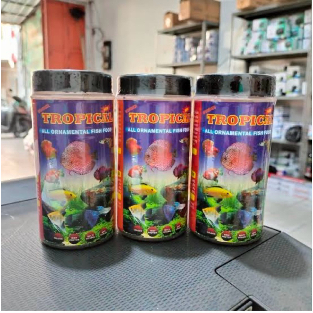 Pakan Ikan Hias kecil Aquarium & Aquascape Air Tawar