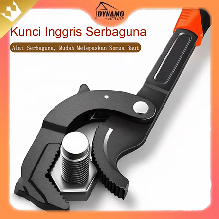 Kunci Inggris Jerman Multifungsi Universal Serbaguna Cepat Buka Pipa Kunci Inggris Otomatis