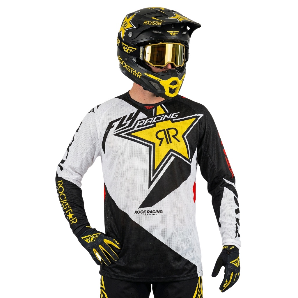 FLY Racing Mesh Rockstar Jersey Motocross
