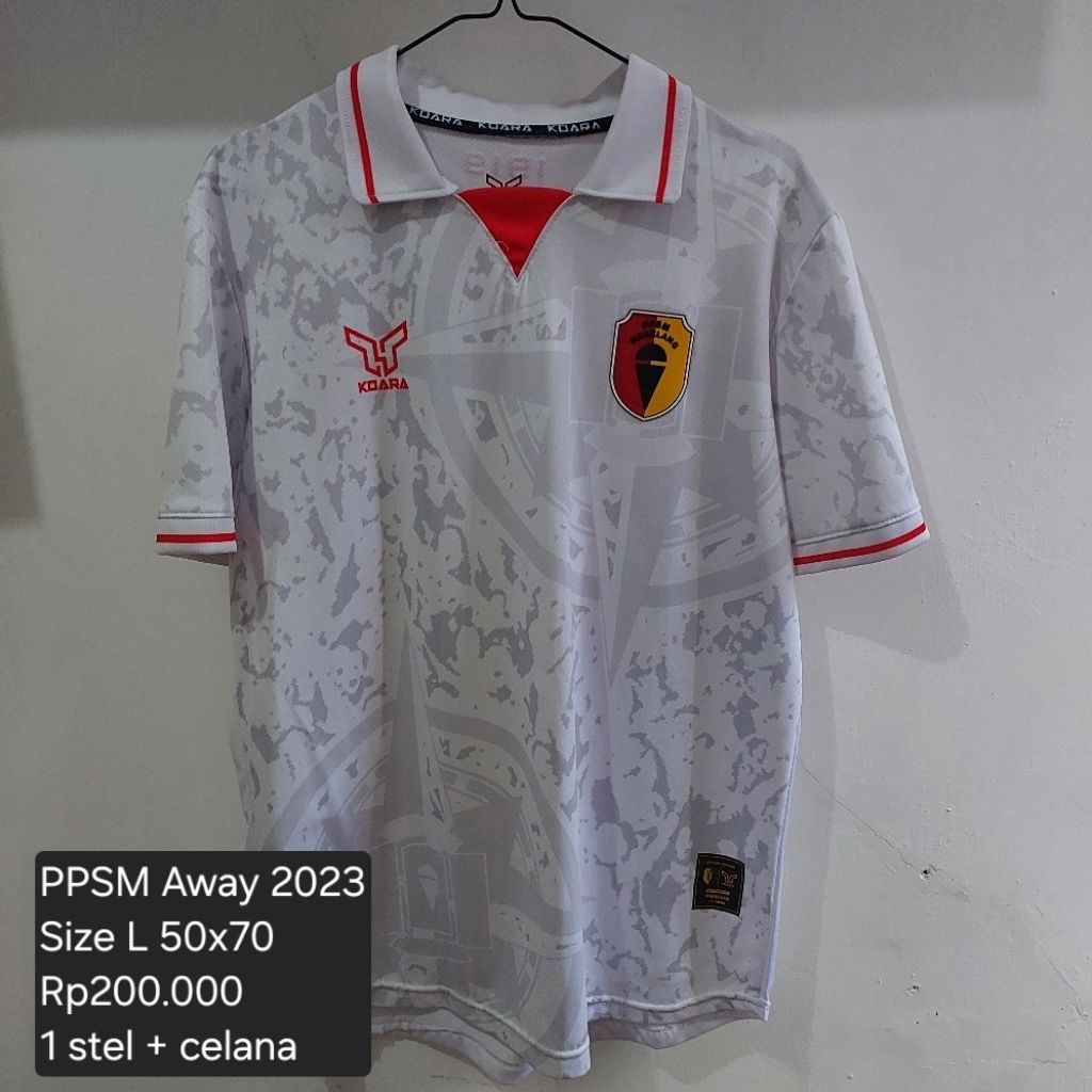 Jersey PPSM Away Putih 2023