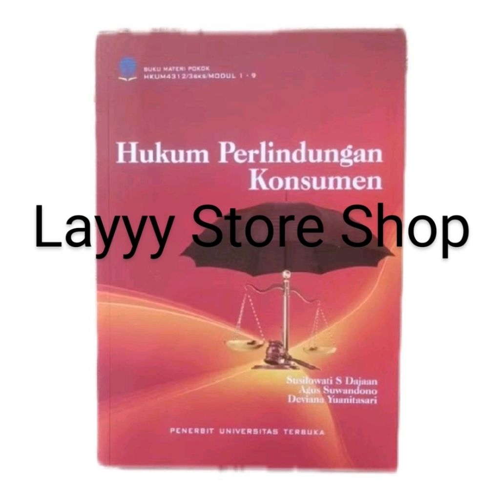 (Original) Hukum Perlindungan Konsumen Modul UT - Susilowati S. Dajaan