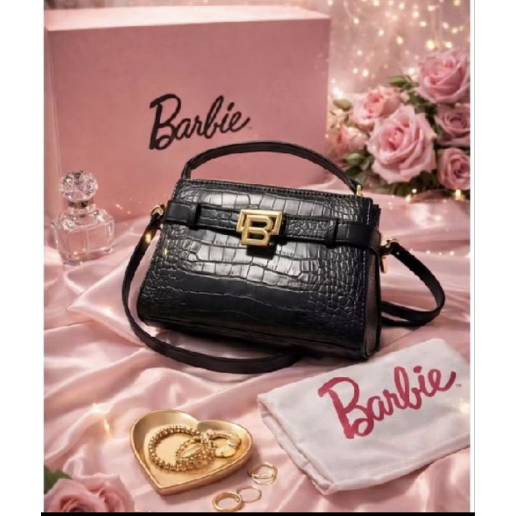 tas Barbie original croco
