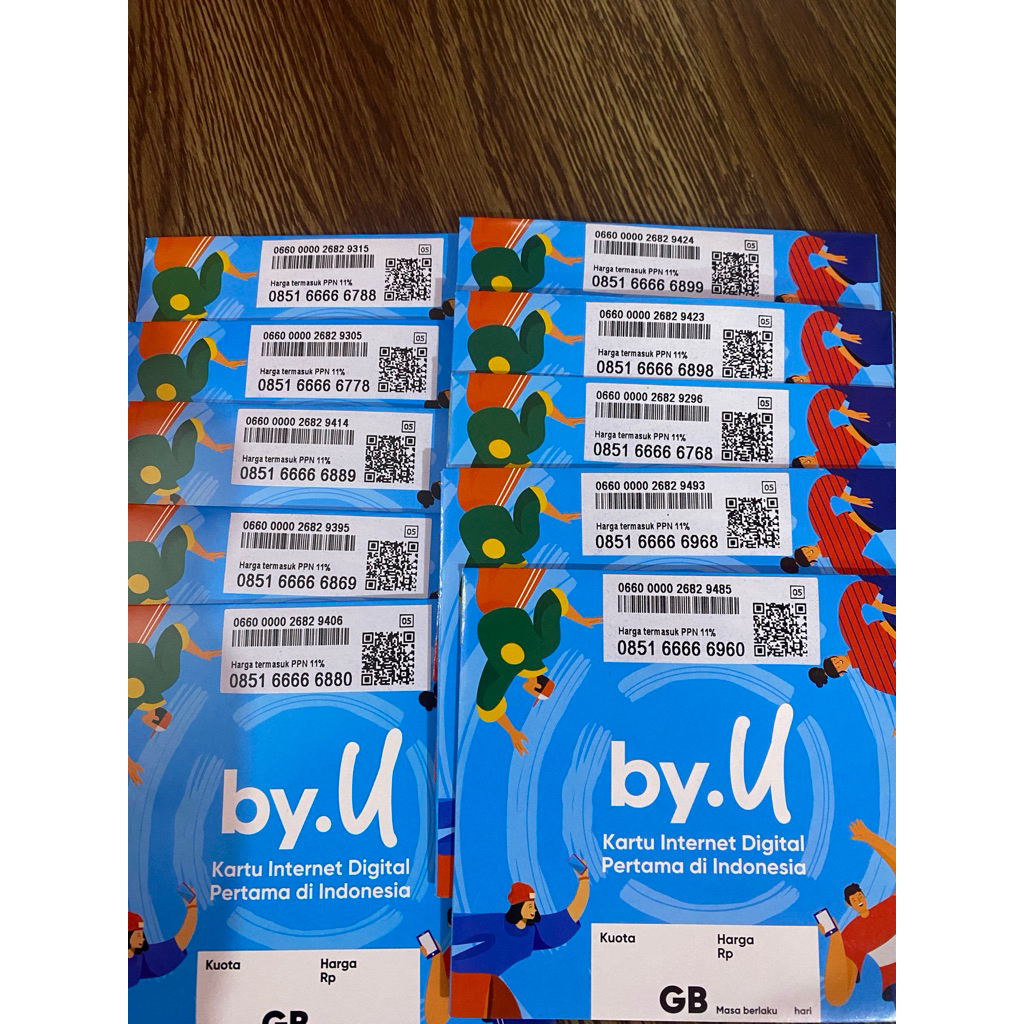 Nomor Cantik ByU Panca 66666 Super