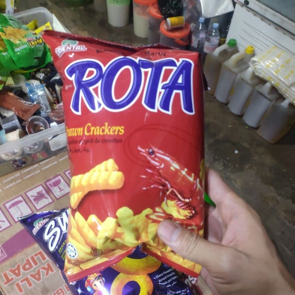 kerupuk rota supering green pea produk malaysia