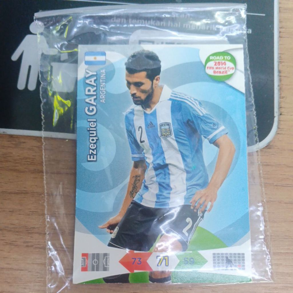 kartu bola panini xl adrenalyn road to world cup 2014 Argentina