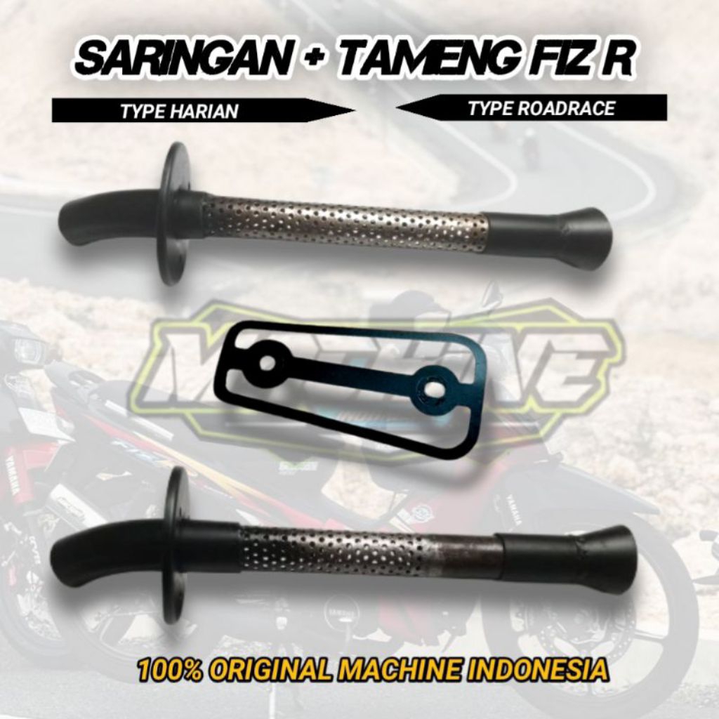 SARINGAN SARANGAN KNALPOT STANDAR BOBOK BEDEL FIZR FIZ R ROADRACE PEDES ORIGINAL MACHINE BUKAN RTX A