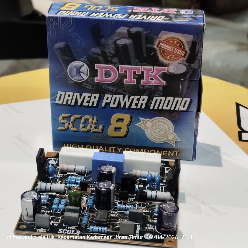 terbaru SCOL 8 DTK DRIVER MONO