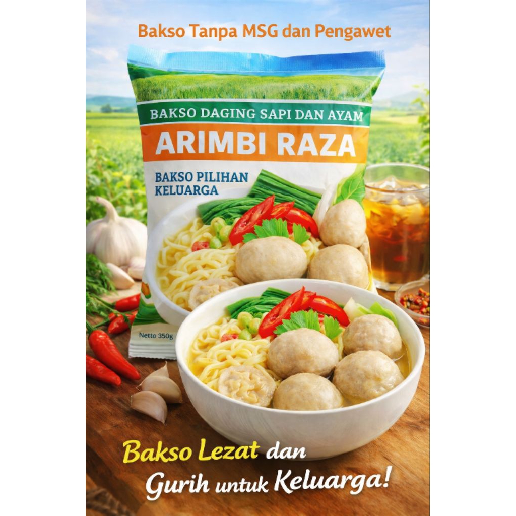 Bakso Arimbi RAZA isi 25