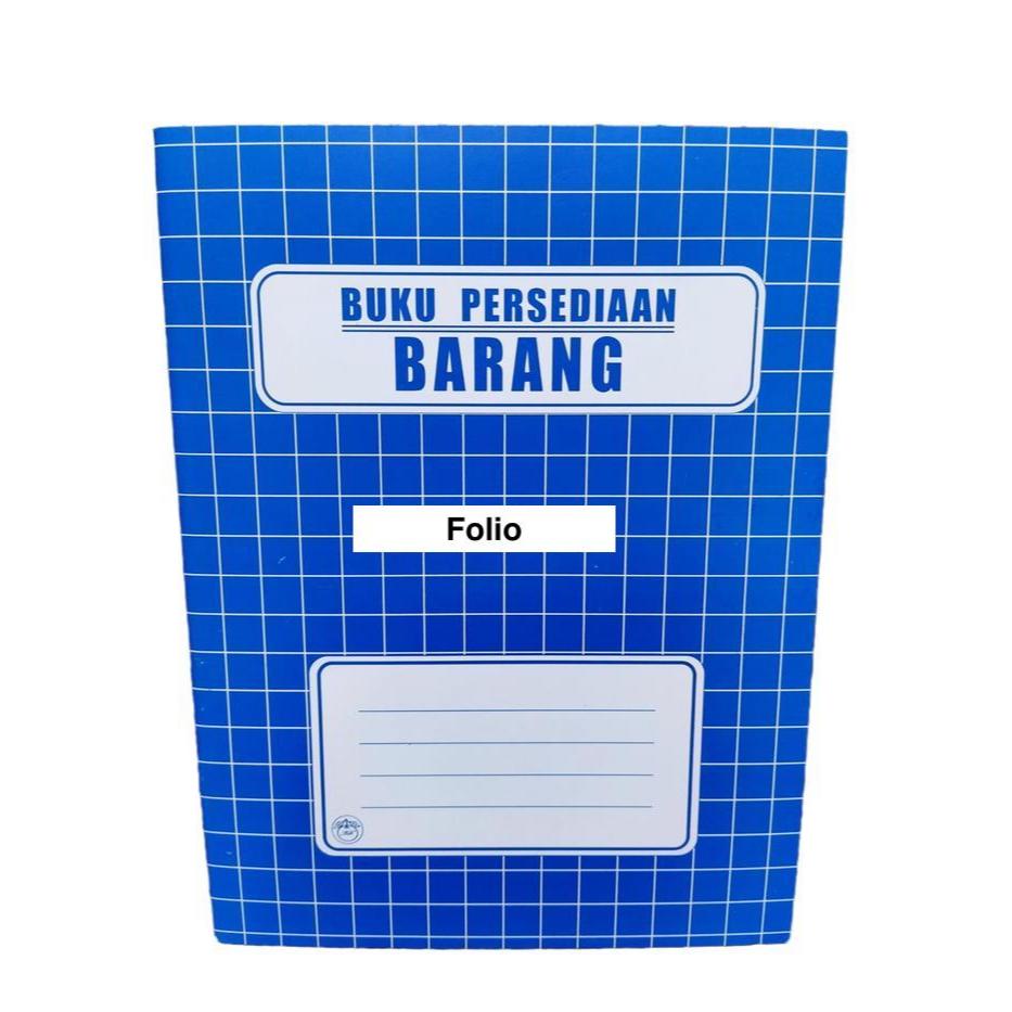 BUKU PERSEDIAAN BARANG Folio (1 PCS) / Buku Pencatatan Persediaan Stok Barang Gudang Warehouse Inven