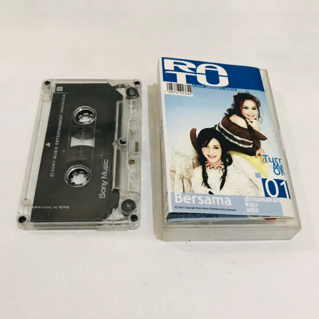 Kaset Pita RATU - Bersama - Kaset Pita Original