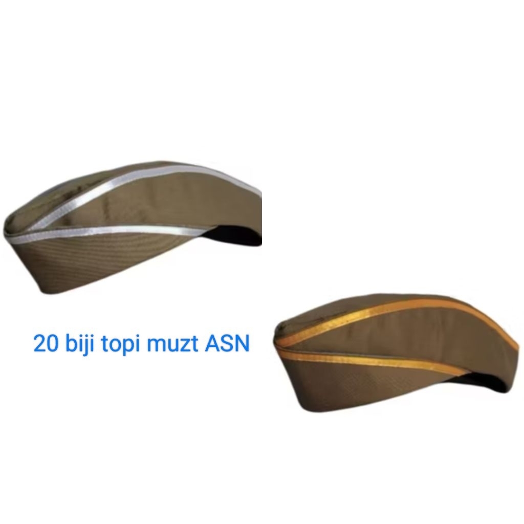 Topi muzt ASN putri 20biji