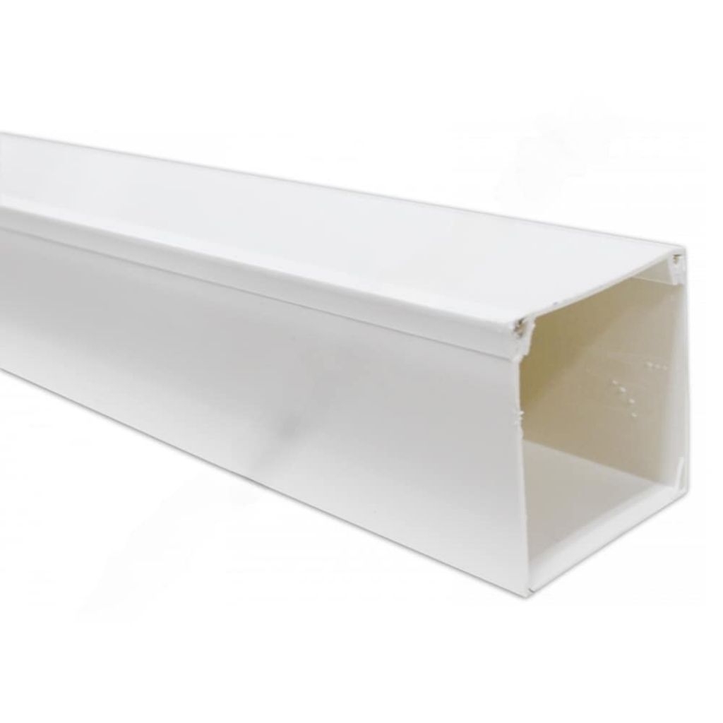 ducting 75x75 ducting besar 7.5cm x 7.5cm panjang 170cm kabel dak dakting penutup kabel , selang , p