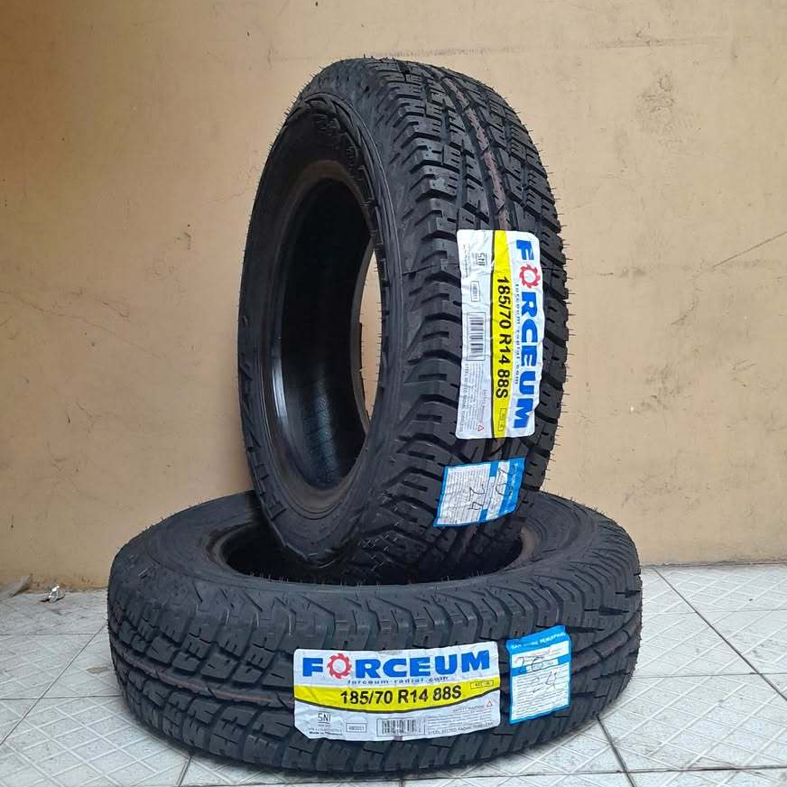 BAN MOBIL RING 14 BAN TUBLES SEMI OFFROAD FORCEUM 185 70 R14 ATZ BAN MOBIL AVANZA XENIA