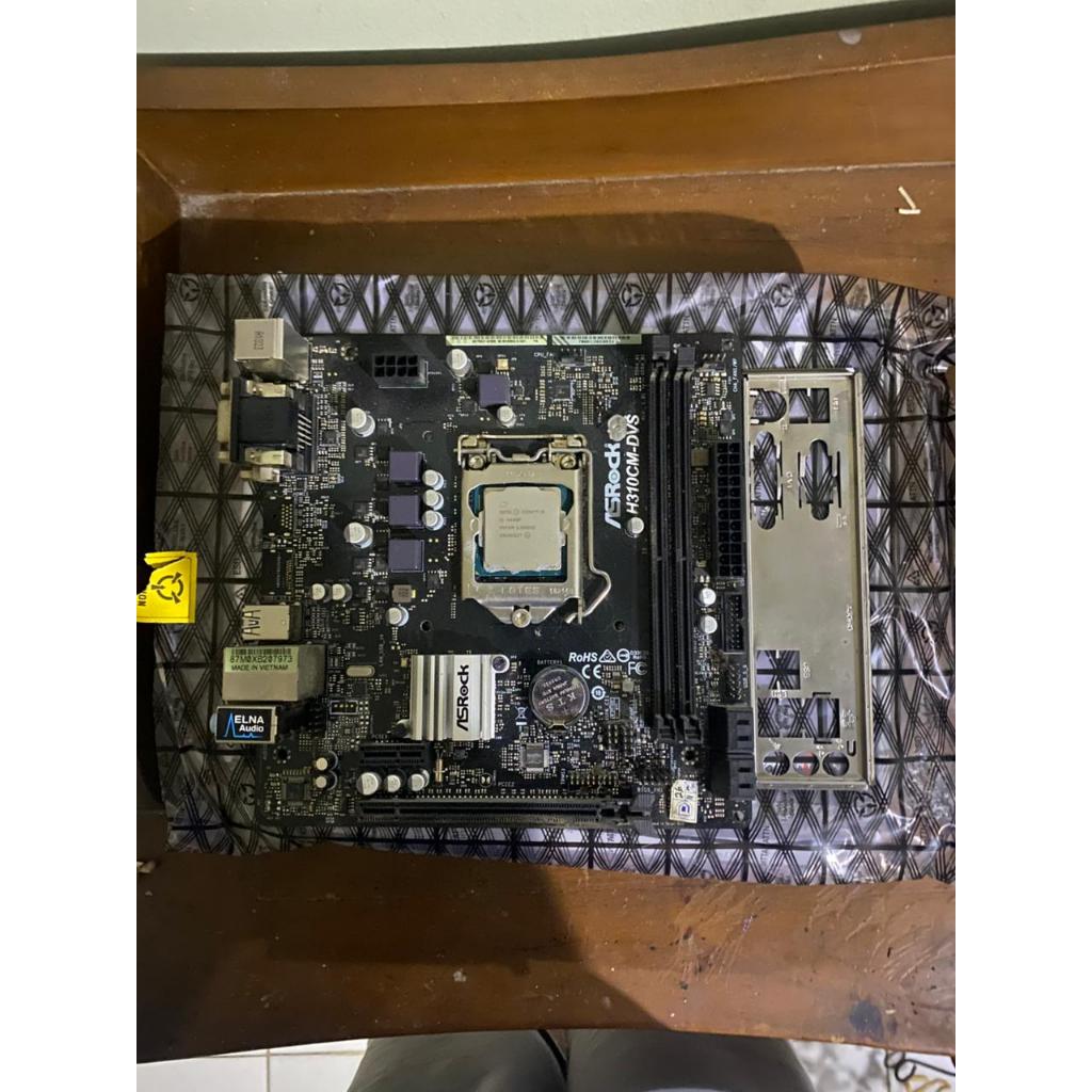 Paketan Core i5 9400f + H310CM-DVS Asrock DDR4