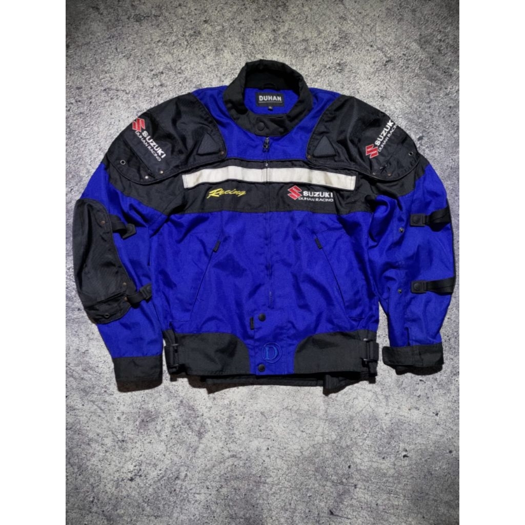 Jacket Duhan Suzuki racing original size XL bukan komine yellowcorn rnw Simpson kushitani RS taichi