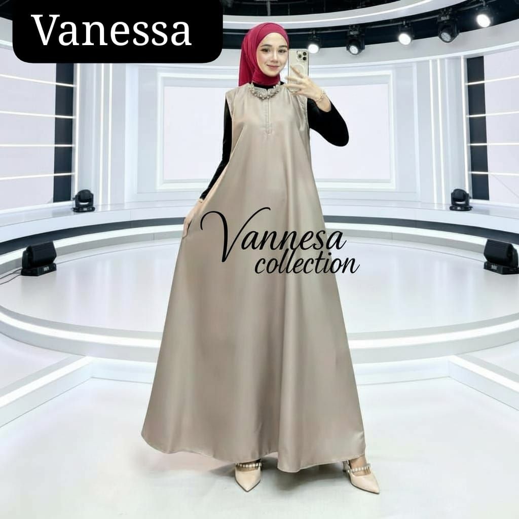 INNER DRES GAMIS TANPA LENGAN KATUN TOYOBO/INNER DRESS KUTUNGAN BUSUI RESLETING DEPAN(LEBAR MAYUNG )