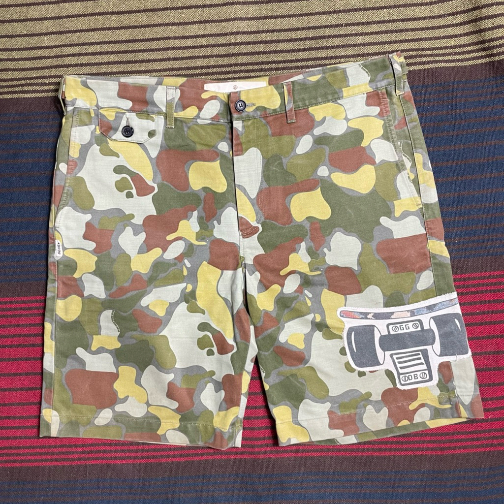 Short Pants / Celana Pendek GGDB Golden Goose Deluxe Brand Camo original Made in Italy size M