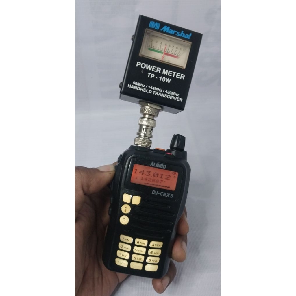 HT alinco crx5 dual band
