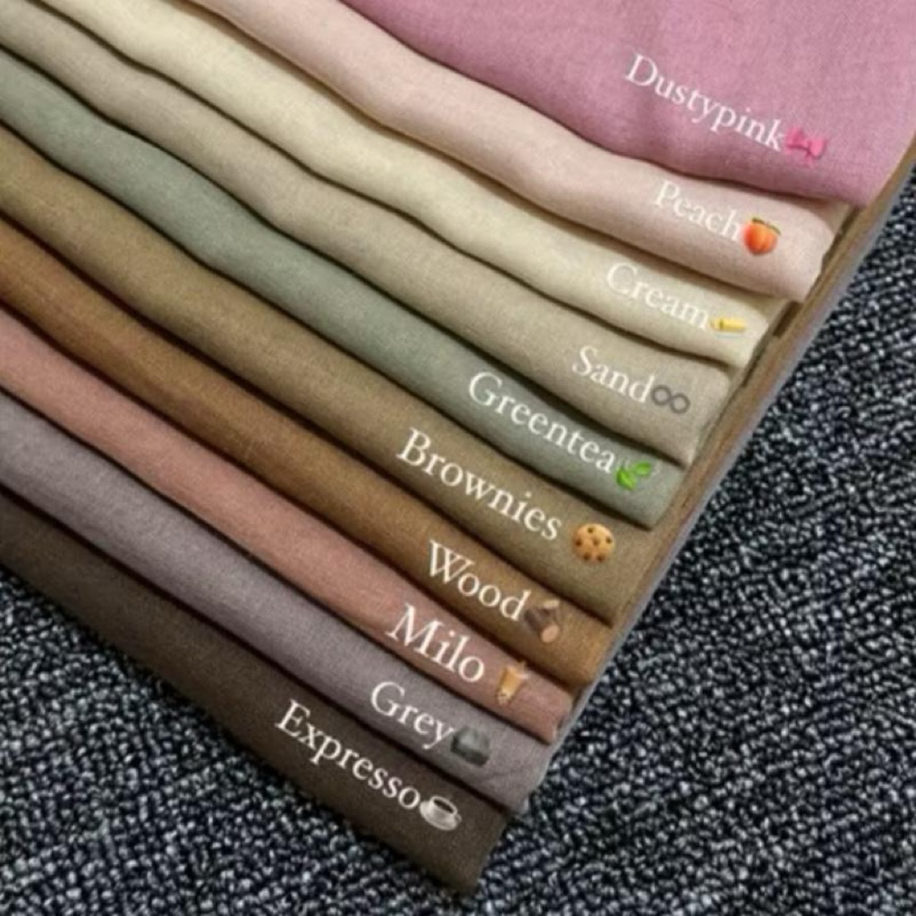 Hijab Segi Empat Jadul ORI by VARISHA/ RAFILA - Hijab Klasik Favorit Sepanjang Masa