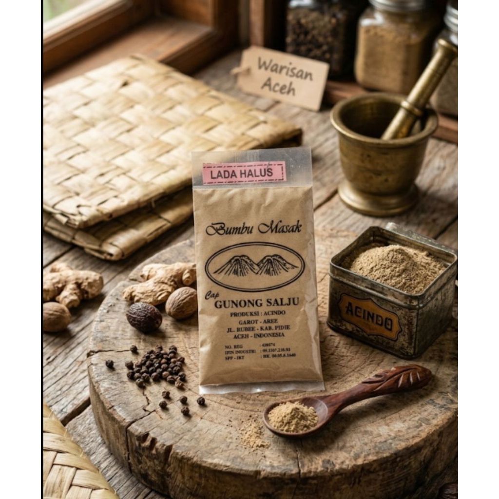 Bumbu Lada Halus Gunong Salju – Resep Aceh Asli, Aroma Kuat & Segar