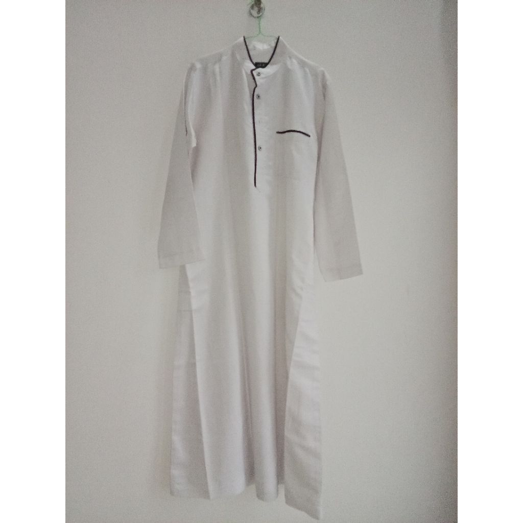 Preloved Jubah Putih Pria