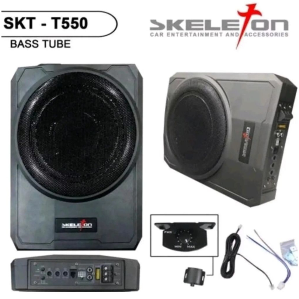 Bastube Aktif Subwofer Kolong Jok Mobil 10 Inch SKT-T550