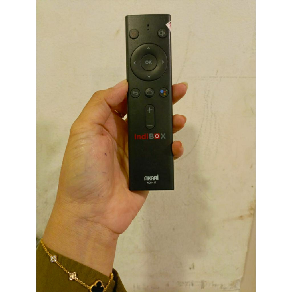 REMOTE REMOT INDIBOX AKARI RCA-117 ORIGINAL ASLI