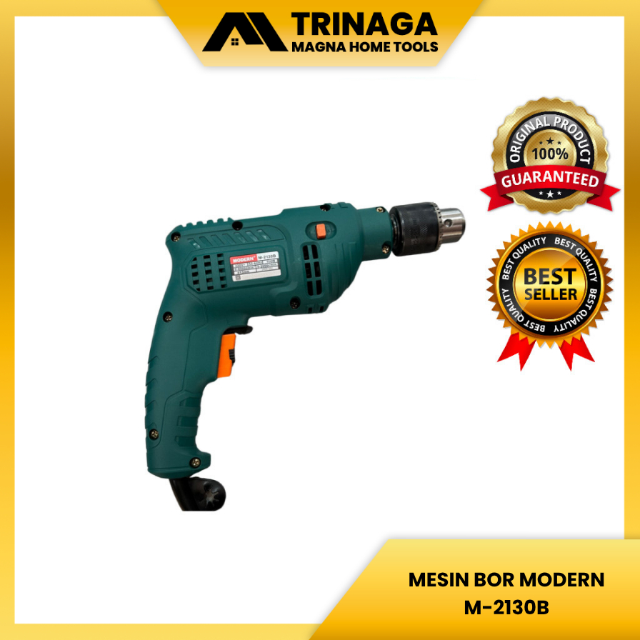 MESIN BOR LISTRIK 13MM MODERN M2130B [ORIGINAL]
