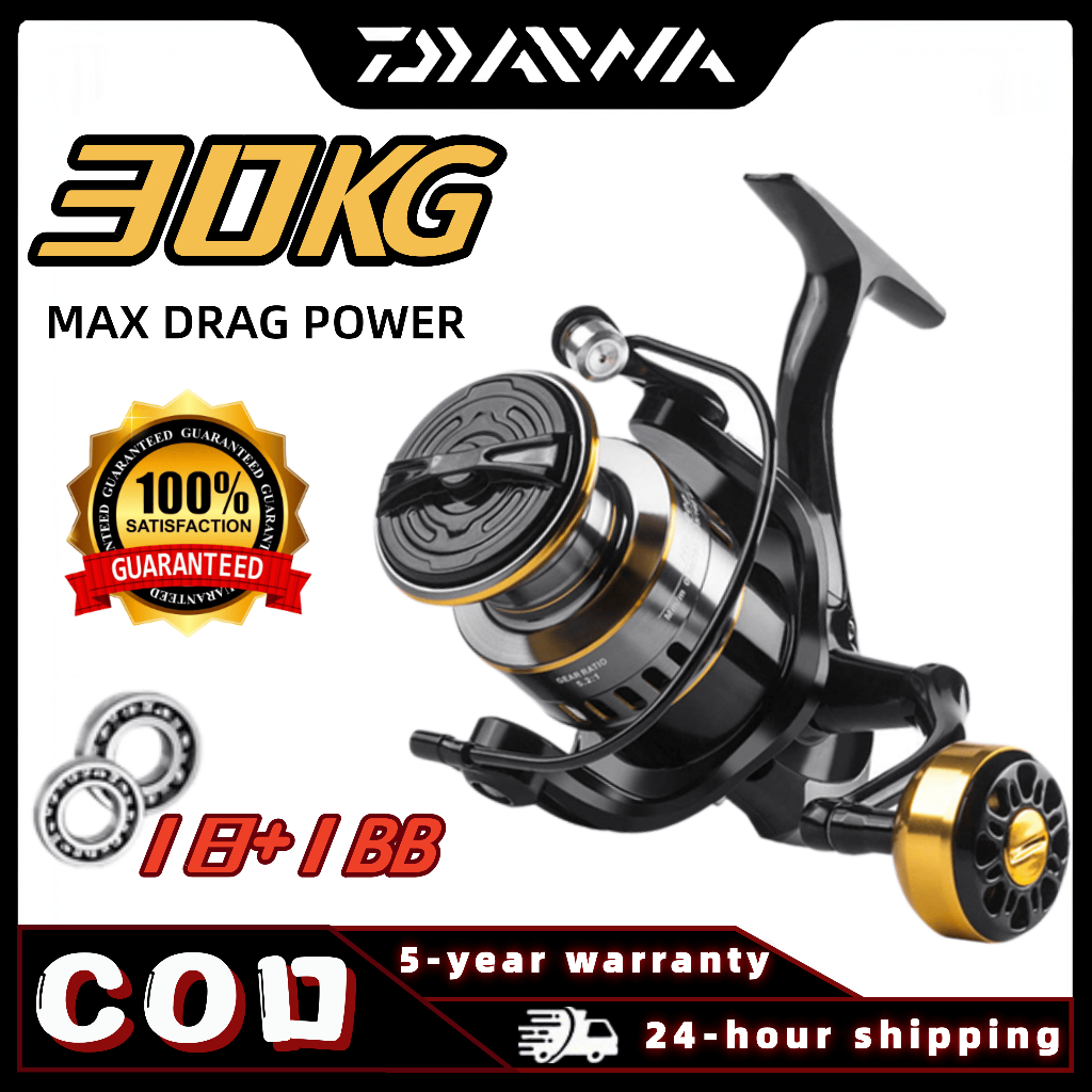 Spot Indonesia!! COD Reel Pancing Power Handle Kenzi Alfa 800/1000/2000/3000/5000/6000 Japan Quality