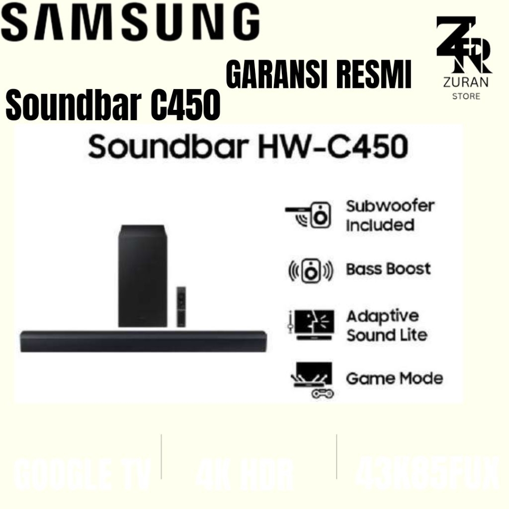 SAMSUNG HW - C450 / HW C450 / HWC450 SOUNDBAR