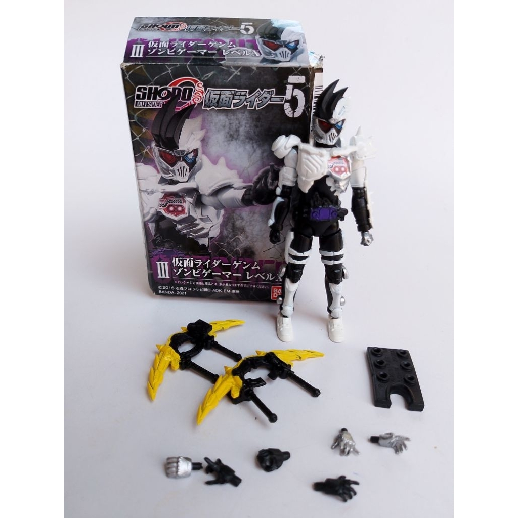 Shodo-O Vol 5 - Kamen Rider Genm Zombie Gemer X (BACA DESKRIPSI)